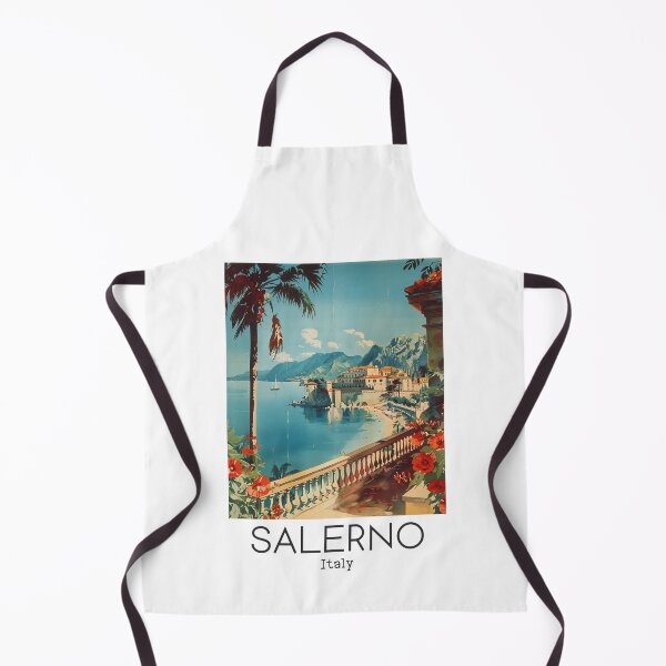Item preview, A Vintage Travel Art of Salerno - Italy designed and sold by GoodOldVintage.