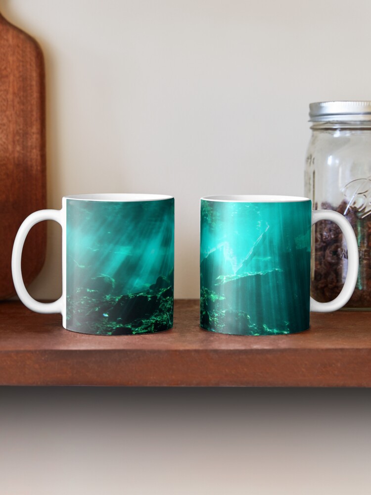 Thumbnail 2 of 6, Coffee Mug, Gran Cenote designed and sold by Dburstei.