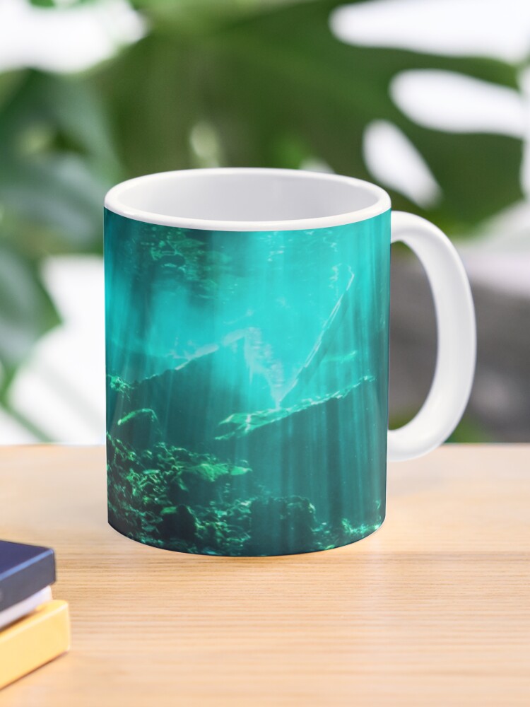 Thumbnail 1 of 6, Coffee Mug, Gran Cenote designed and sold by Dburstei.