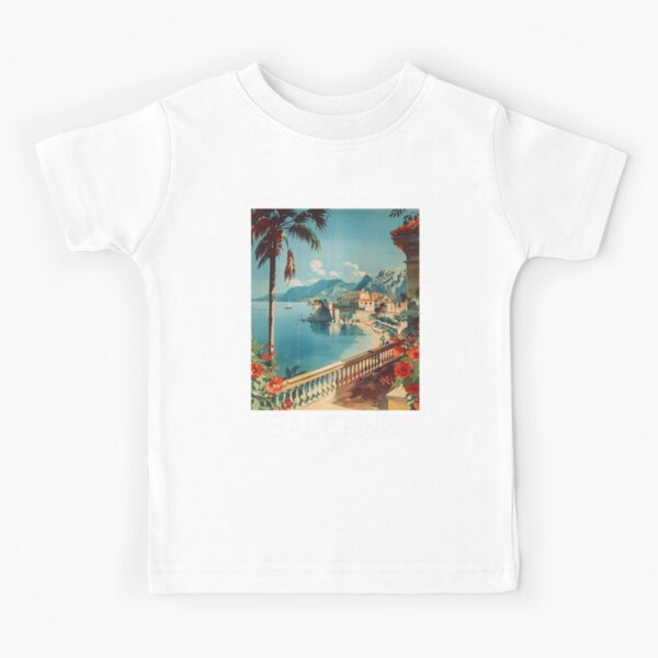 Item preview, A Vintage Travel Art of Salerno - Italy  designed and sold by GoodOldVintage.