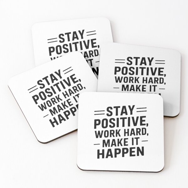 Item preview, Stay positive, work hard, make it happen designed and sold by Heneket.