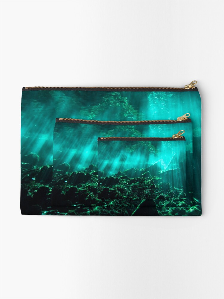 Alternate view of Gran Cenote Zipper Pouch
