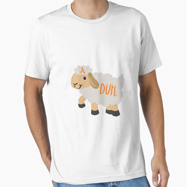 Vista previa del artículo con la obra «AWS Cordero Duh», diseñado y vendido por ienjoydogs.