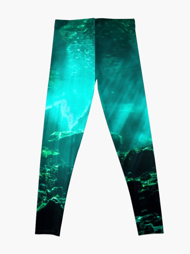 Thumbnail 4 of 5, Leggings, Gran Cenote designed and sold by David Burstein.