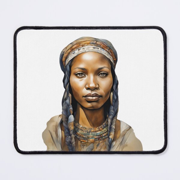 Item preview, African Watercolor Art, African Woman, African Style designed and sold by SRLND.