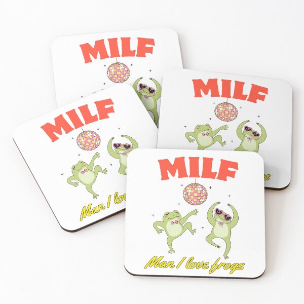 Item preview, Retro MILF Frog Shirt – Funny Froggy Design designed and sold by Colorful-Garden.