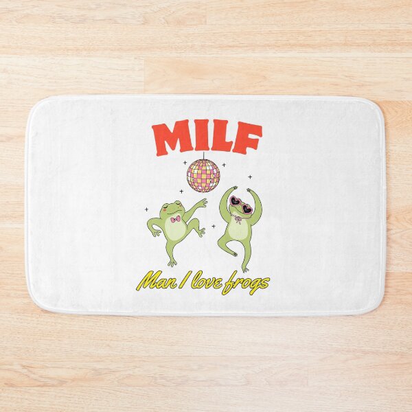 Item preview, Retro MILF Frog Shirt – Funny Froggy Design designed and sold by Colorful-Garden.