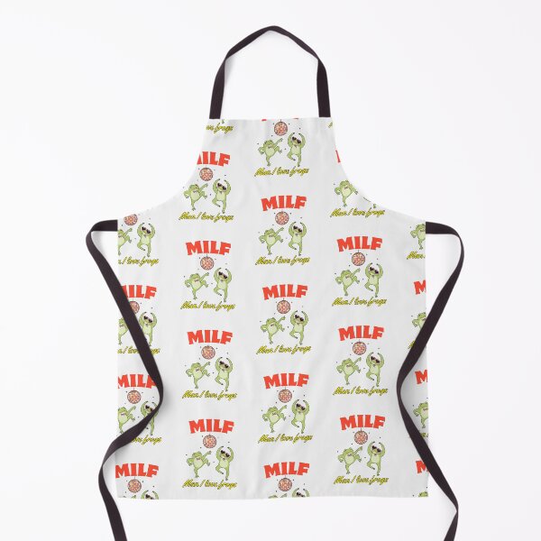 Item preview, Retro MILF Frog Shirt – Funny Froggy Design designed and sold by Colorful-Garden.