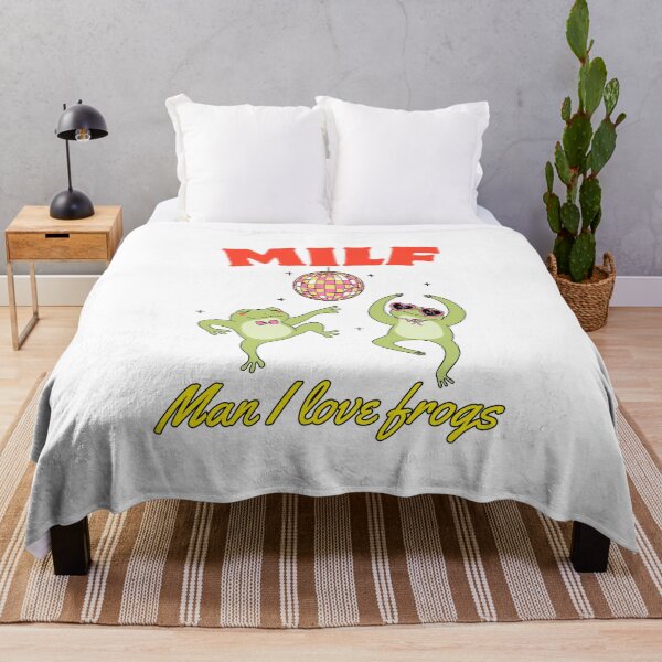 Item preview, Retro MILF Frog Shirt – Funny Froggy Design designed and sold by Colorful-Garden.