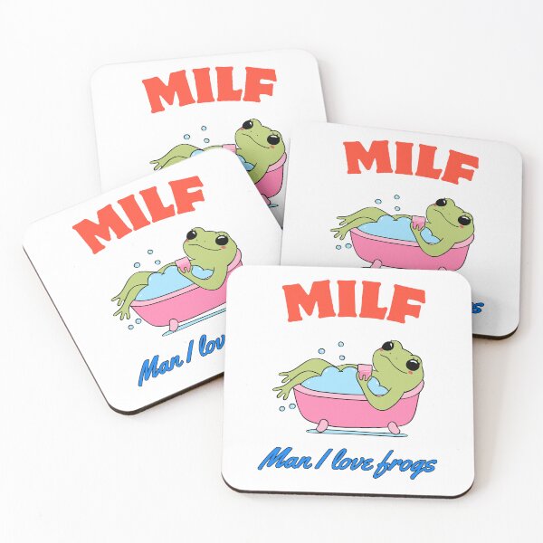 Item preview, Retro MILF Frog Shirt – Funny Froggy Design designed and sold by Colorful-Garden.