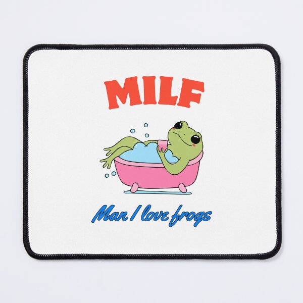 Item preview, Retro MILF Frog Shirt – Funny Froggy Design designed and sold by Colorful-Garden.