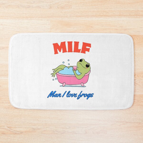Item preview, Retro MILF Frog Shirt – Funny Froggy Design designed and sold by Colorful-Garden.