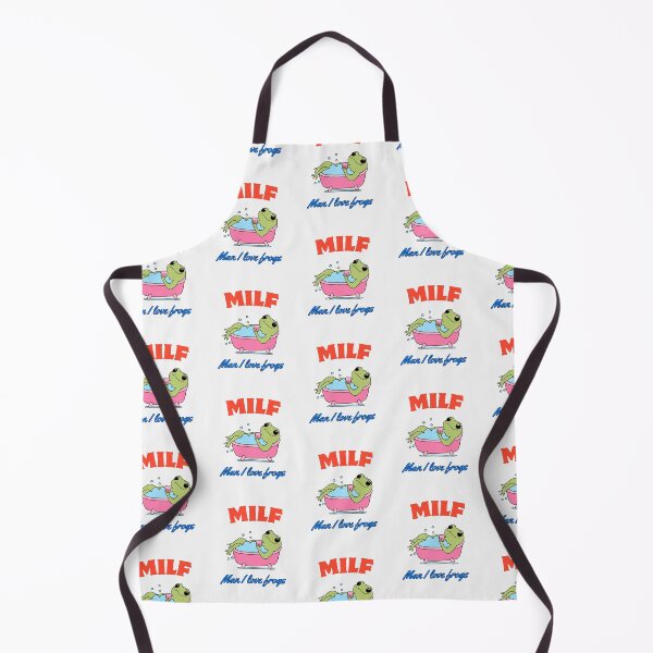 Item preview, Retro MILF Frog Shirt – Funny Froggy Design designed and sold by Colorful-Garden.