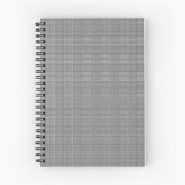 Item preview, Glen check, Prince of Wales abstract geometric pattern, black broken checks  designed and sold by iclipart.