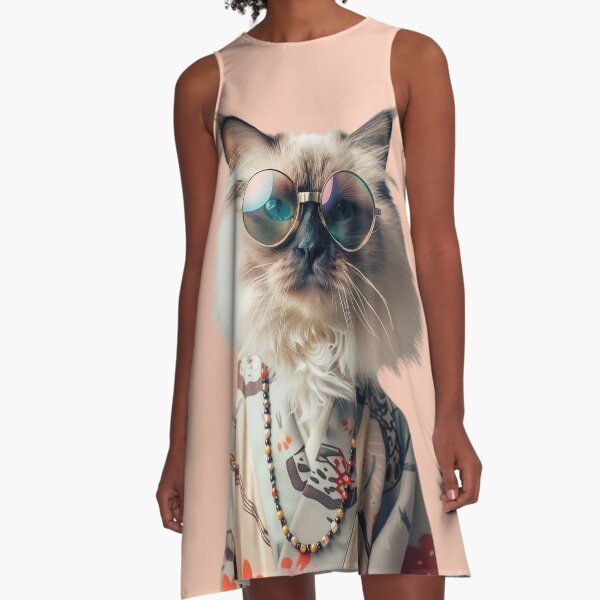 Item preview, Ragdoll Cat, My Pet in Kimono designed and sold by MonicaGoDesign.