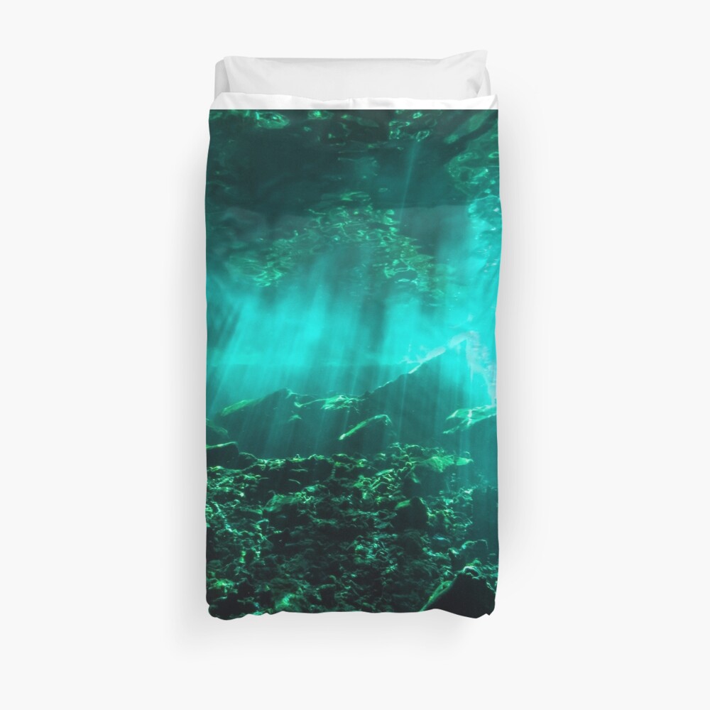Gran Cenote Duvet Cover