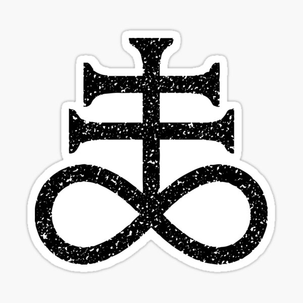 Leviathan Cross" Sticker for Sale by Hearsay | Redbubble