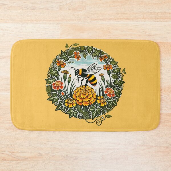 Item preview, Honeybee Marigold designed and sold by FrictionMaxxing.