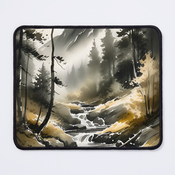 Item preview, Serene Japanese Landscape designed and sold by PulsePop.