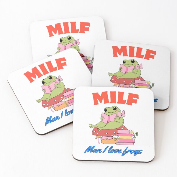 Item preview, Retro MILF Frog Shirt – Funny Froggy Design designed and sold by Colorful-Garden.