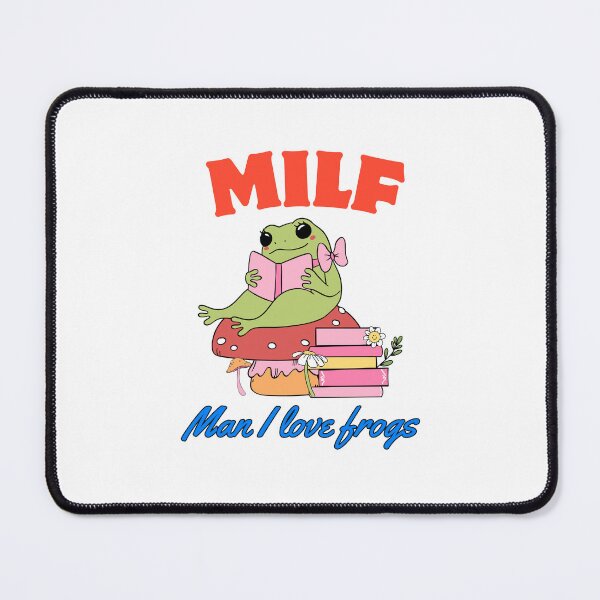 Item preview, Retro MILF Frog Shirt – Funny Froggy Design designed and sold by Colorful-Garden.