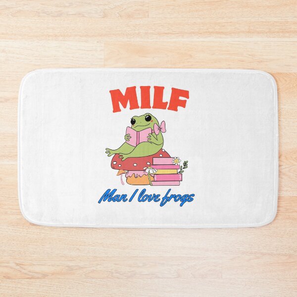 Item preview, Retro MILF Frog Shirt – Funny Froggy Design designed and sold by Colorful-Garden.