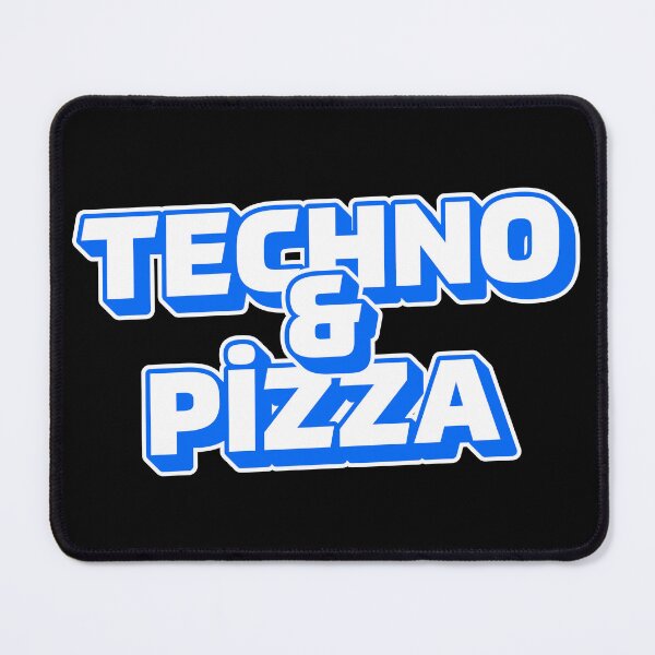 Item preview, techno and pizza designed and sold by SixtyOneDesign.