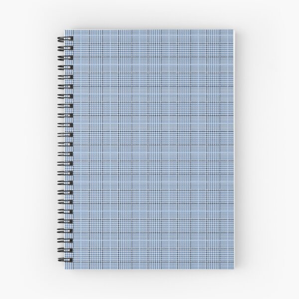 Item preview, Glen check, Prince of Wales abstract geometric pattern, black, blue broken checks  designed and sold by iclipart.