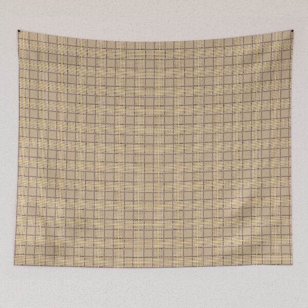 Item preview, Glen check, Prince of Wales abstract geometric pattern, brown, yellow broken checks  designed and sold by iclipart.