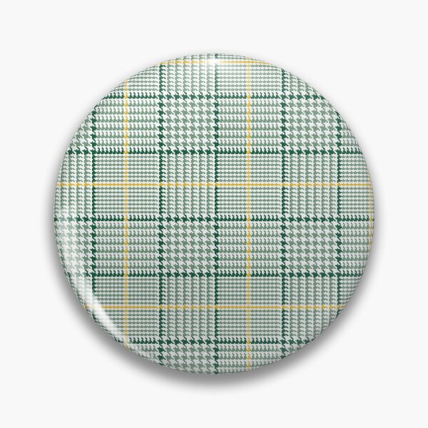 Item preview, Glen check, Prince of Wales abstract geometric pattern, green, yellow broken checks  designed and sold by iclipart.