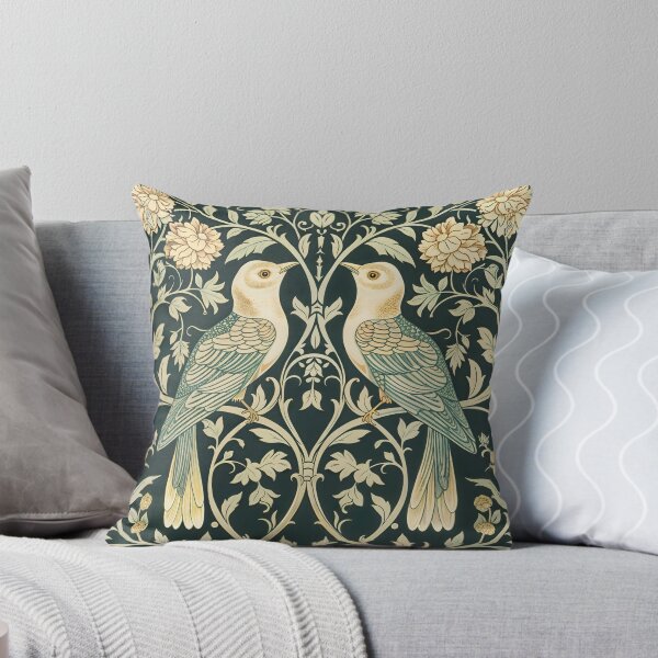 Item preview, Green Floral 08 (inspiré de William Morris) designed and sold by MerkintileEXG.