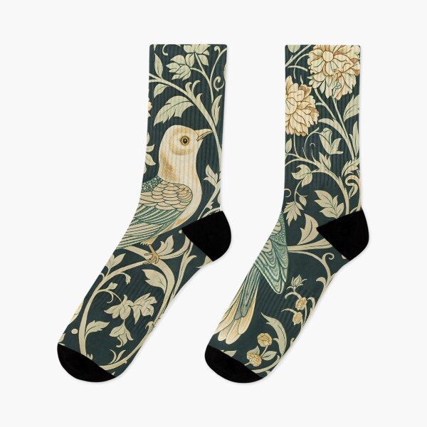 Item preview, Green Floral 08 (inspired by William Morris) designed and sold by MerkintileEXG.