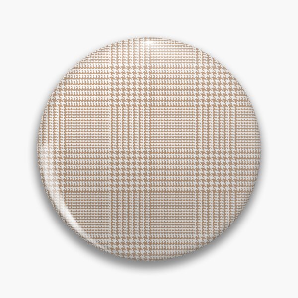Item preview, Glen check, Prince of Wales abstract geometric pattern, light brown broken checks  designed and sold by iclipart.