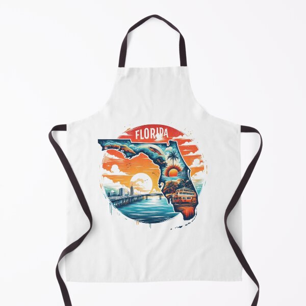 Item preview, Retro map of Florida designed and sold by laobc.