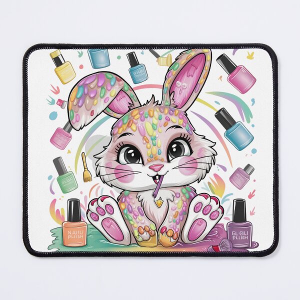Item preview, funny bunny gel nail polish designed and sold by Allaouitige4.