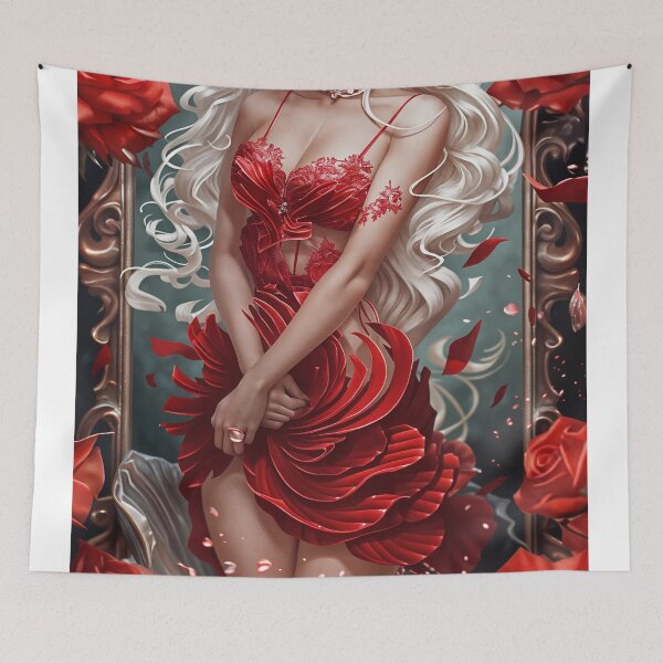 Item preview, Enchanted Elegance: The Rose Goddess designed and sold by oanaunciuleanu.