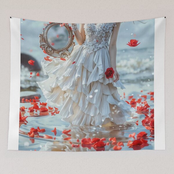 Item preview, Enchanted Elegance: The Rose Goddess designed and sold by oanaunciuleanu.