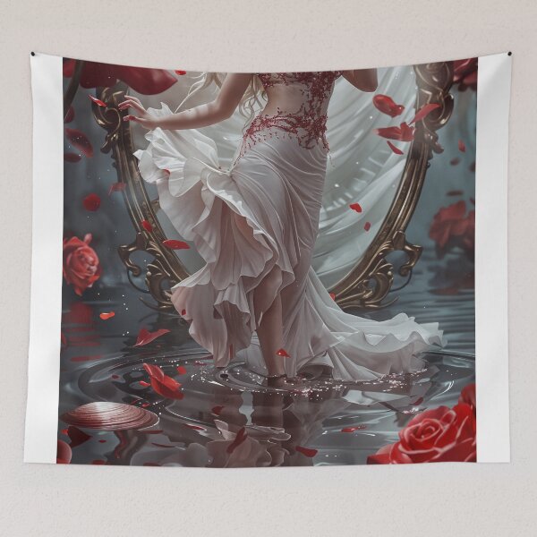 Item preview, Enchanted Elegance: The Rose Goddess designed and sold by oanaunciuleanu.