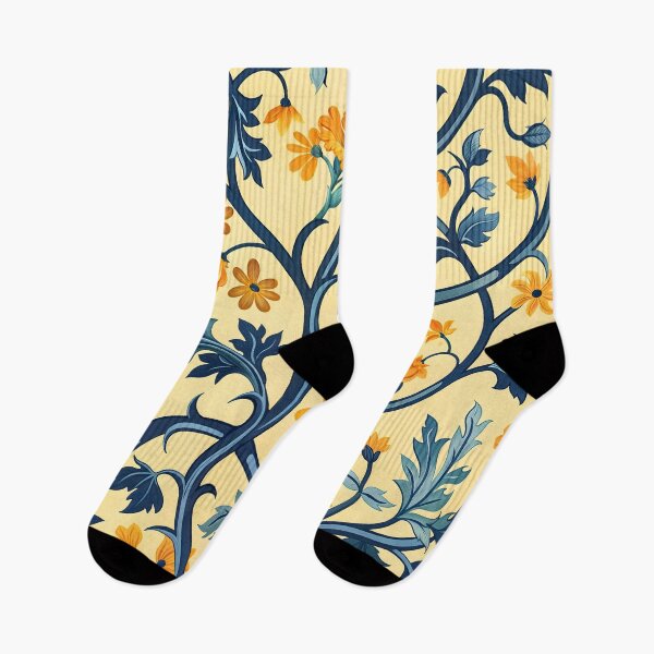 Item preview, Yellow Floral 03 (inspired by William Morris) designed and sold by MerkintileEXG.