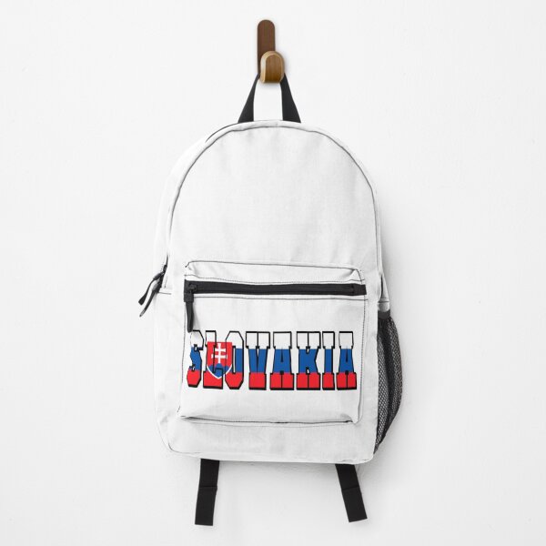 Item preview, Slovakia Country Flag Typography designed and sold by TravelWish.