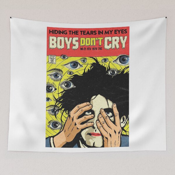 Item preview, The Boys Don't Cry Poster designed and sold by yoman yahoex.