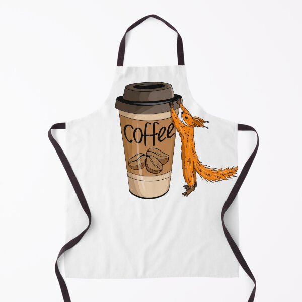 Item preview, Squirrel with coffee designed and sold by Maryart8.