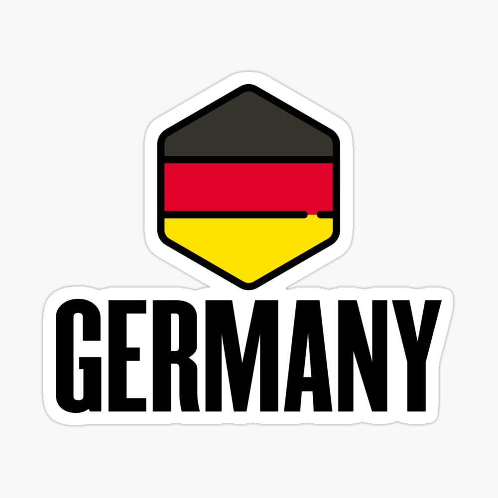 National Germany Shield Flag ~ German Germany Berlin Art Board Print for  Sale by StrangeStreet