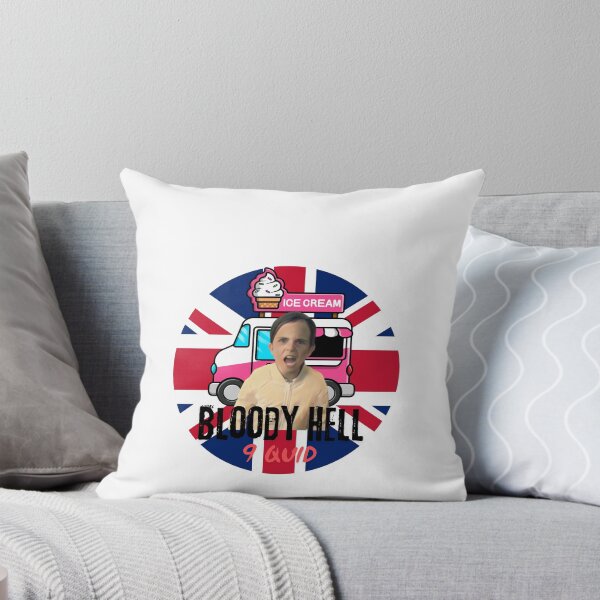 Item preview, British Angry Ice Cream Girl | Bloody Hell | UK  designed and sold by Zibis09.