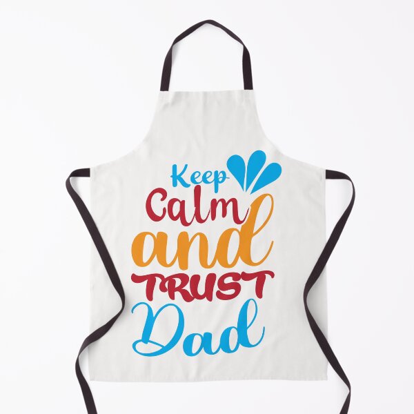 Item preview, Father's day slogan "Keep calm and trust dad" designed and sold by nesxdan.