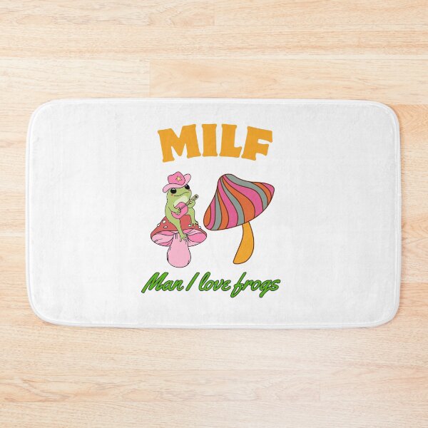 Item preview, Retro MILF Frog Shirt – Funny Froggy Design designed and sold by Colorful-Garden.