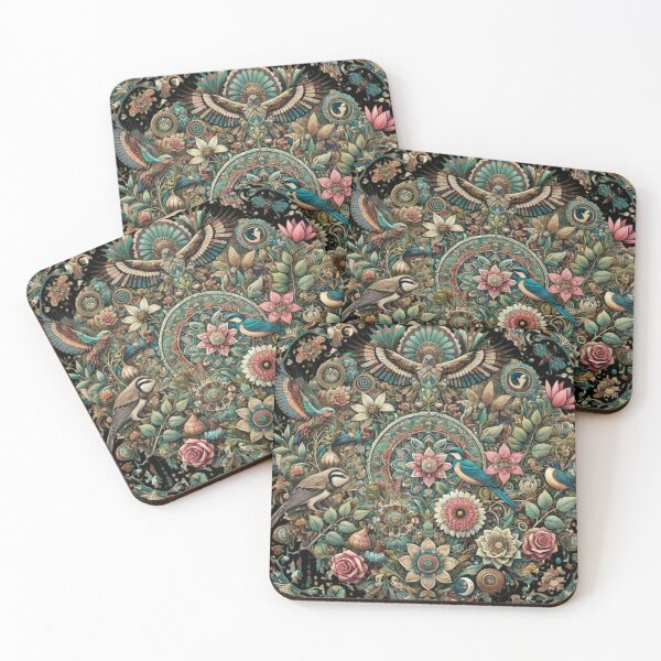 Item preview, Avian Harmony: Nature's Mandala designed and sold by TeslaSt0re.