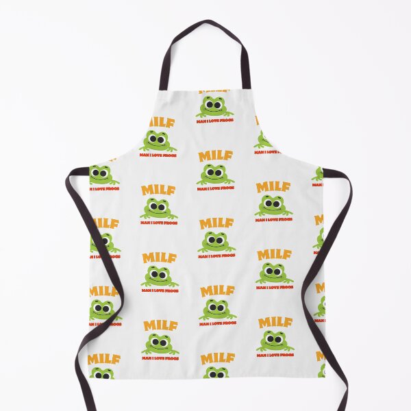Item preview, Retro MILF Frog Shirt – Funny Froggy Design designed and sold by Colorful-Garden.