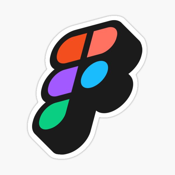 Item preview, Floating Figma - UX Designer | Product Designer | UI Designer Stickers designed and sold by PoshPixel.