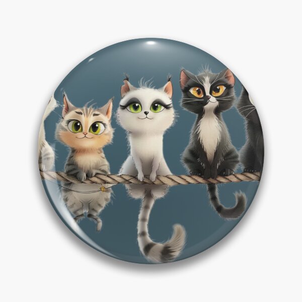 Item preview, Quintet of Feline Charm designed and sold by MOVALENDA.